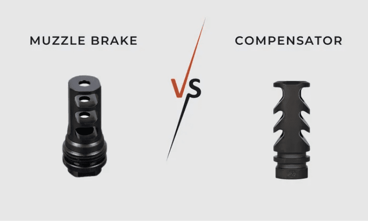 Muzzle Brake vs Compensator Comparison and Difference: Which is Better?