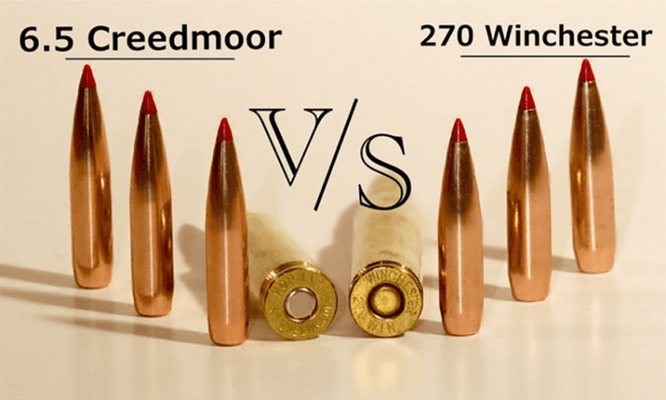 6.5 Creedmoor Vs 270 Comparison and Difference: Which is Better?